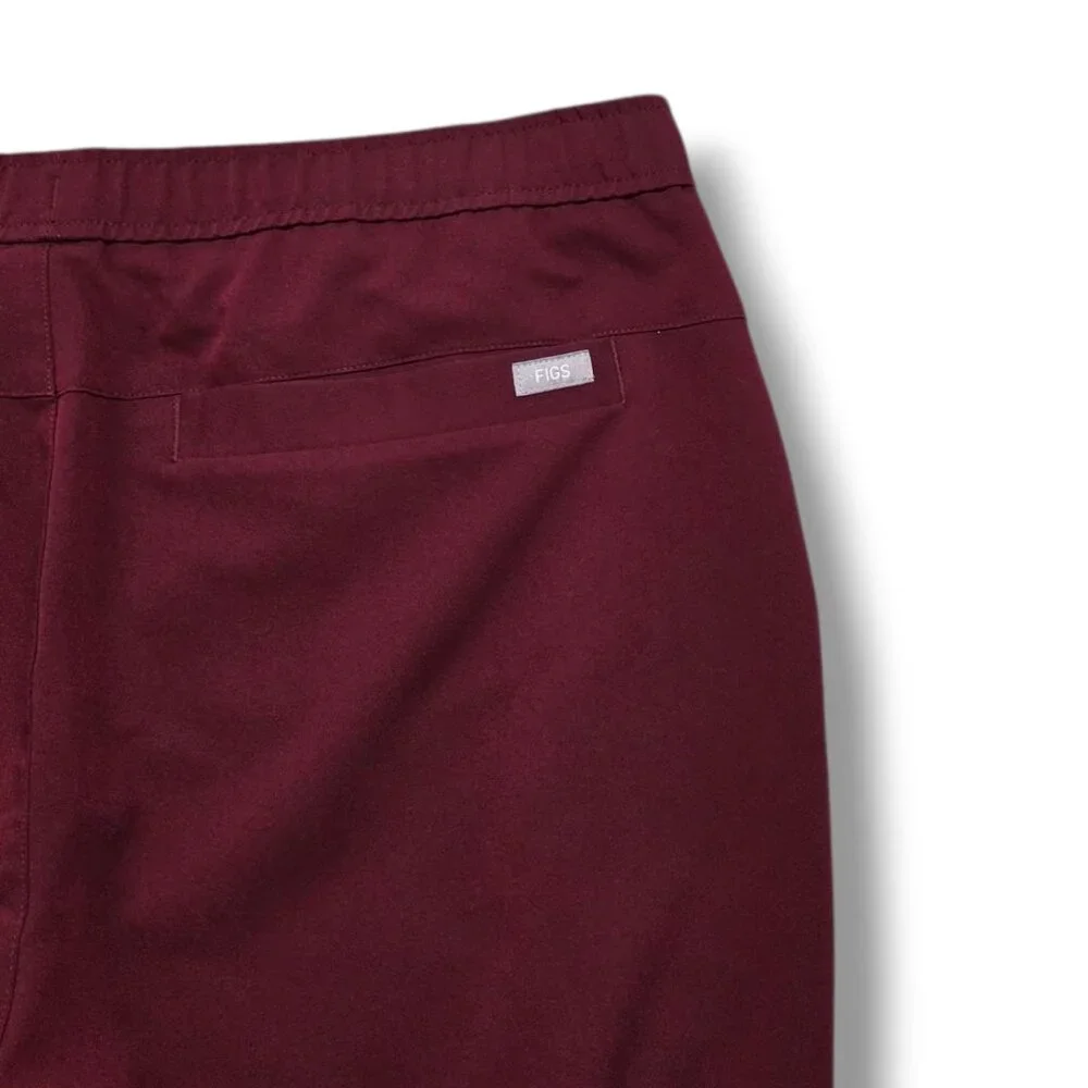 Figs Tansen‎ Jogger Scrub Pants Mens XL MXXSW2004 STAIN Burgundy